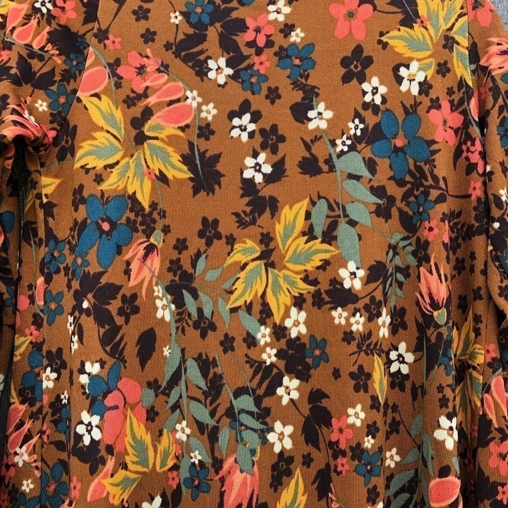 LuLuRoe floral duster size XS EUC - Picture 4 of 7